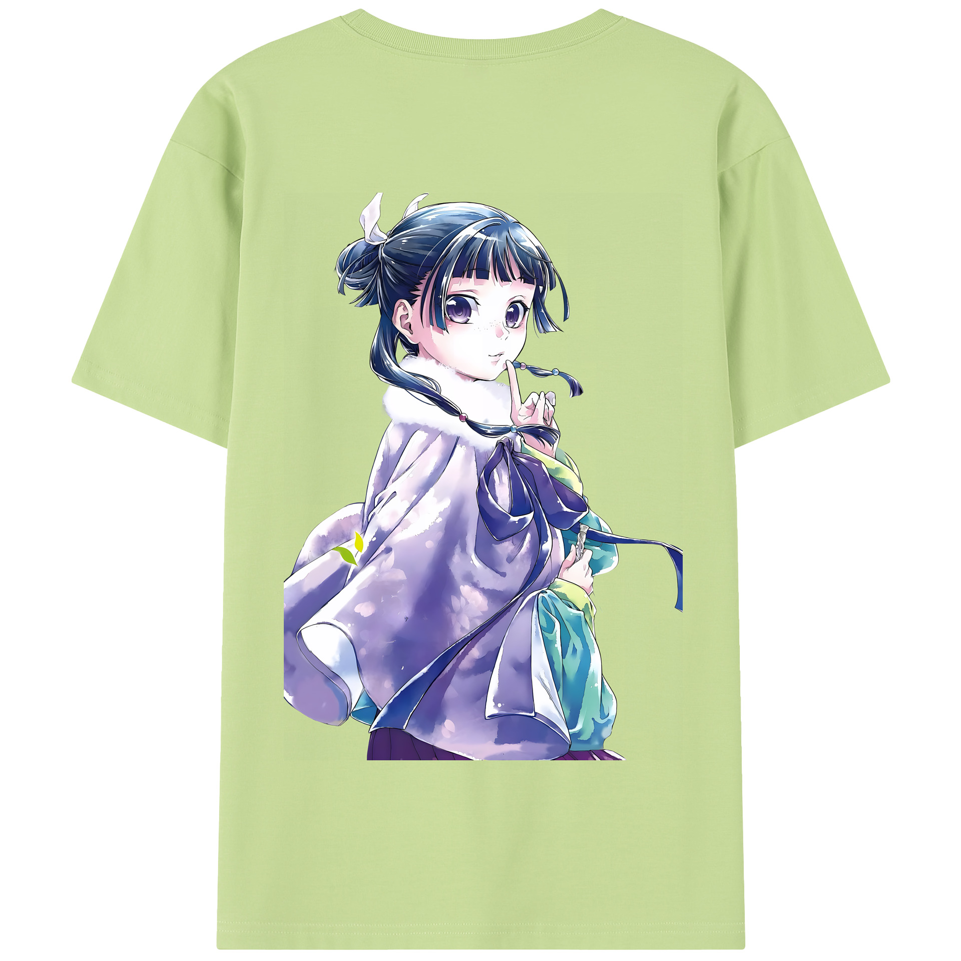 （画像用） 薬屋のひとりごと The Apothecary Diaries 綿100％半袖Tシャツ（背面プリント）
